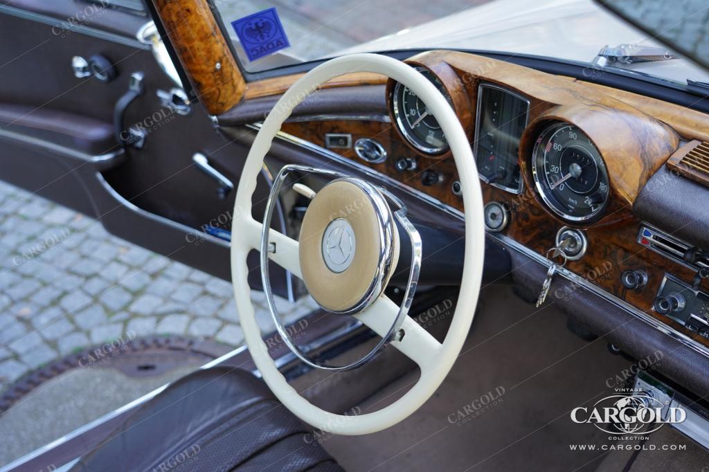 Cargold - Mercedes 220 SEb Coupe - Originalzustand / seltene Schalensitze  - Bild 20