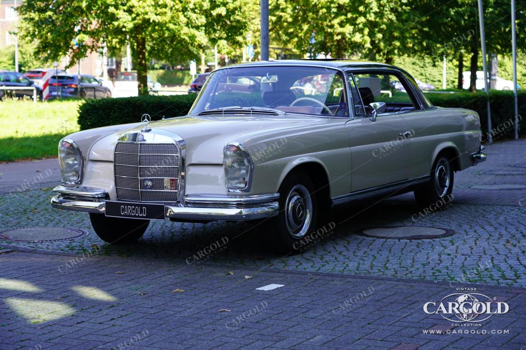 Cargold - Mercedes 220 SEb Coupe - Originalzustand / seltene Schalensitze  - Bild 38