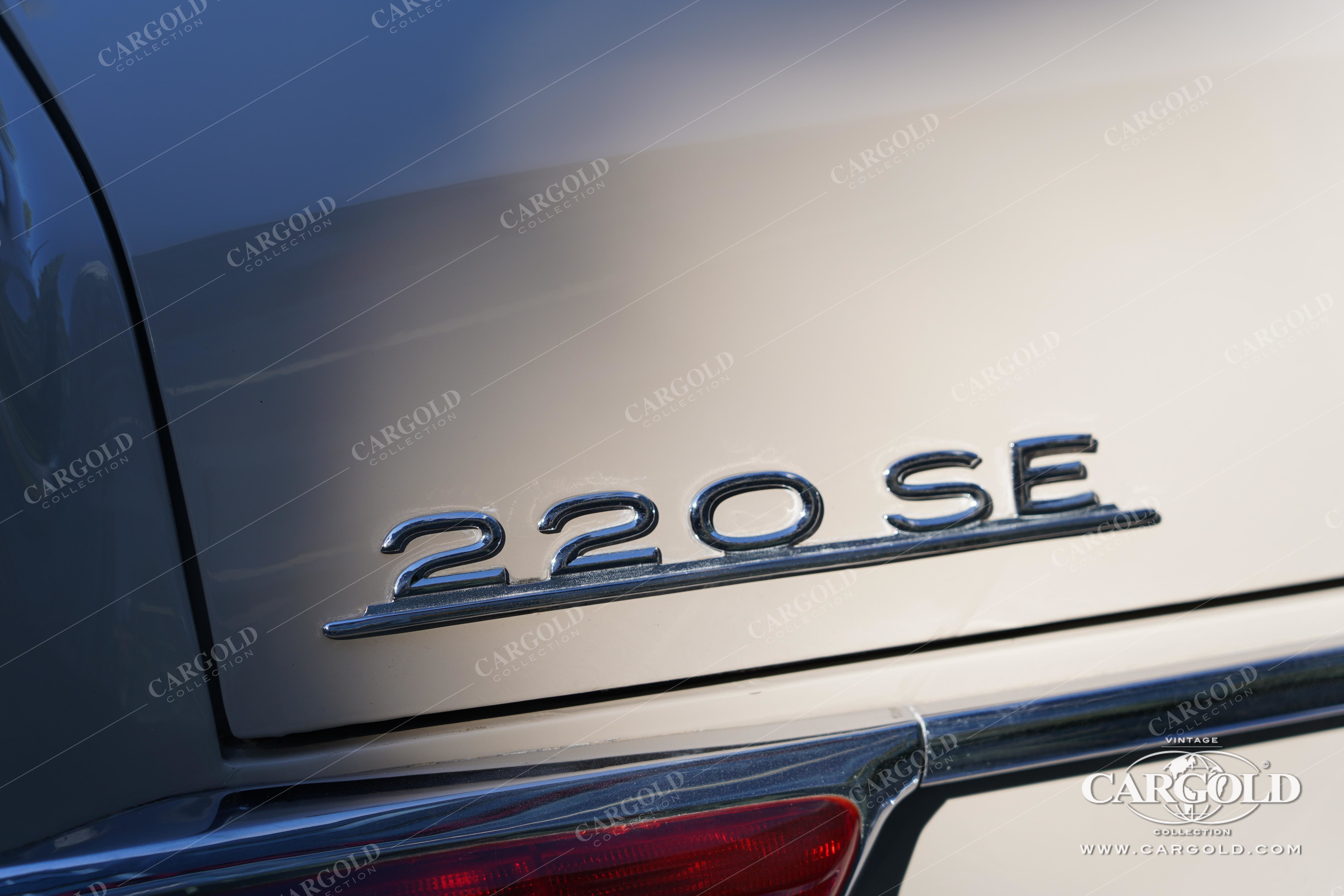 Mercedes 220 SEb Coupe Originalzustand / seltene Schalensitze 