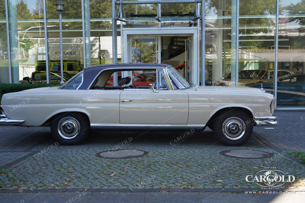 Cargold - Mercedes 220 SEb Coupe - Originalzustand / seltene Schalensitze  - Bild 4