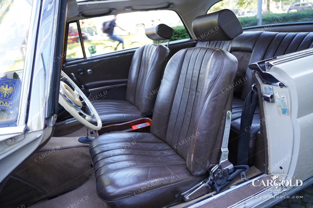 Cargold - Mercedes 220 SEb Coupe - Originalzustand / seltene Schalensitze  - Bild 7