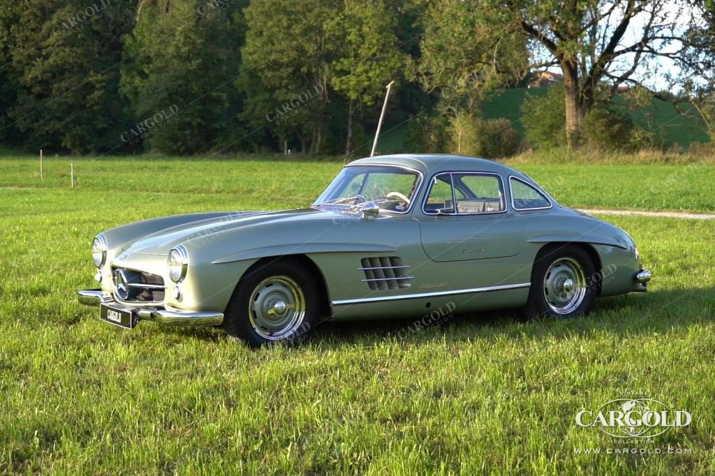 Cargold - Mercedes 300 SL Flügeltürer - Rudge, Vollrestauriert  - Bild 10