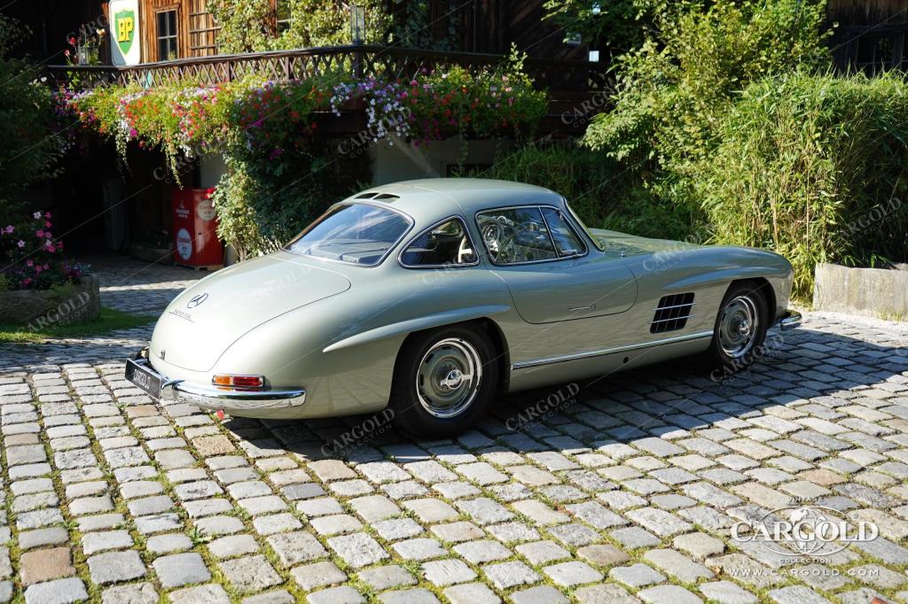 Cargold - Mercedes 300 SL Flügeltürer - Rudge, Vollrestauriert  - Bild 14