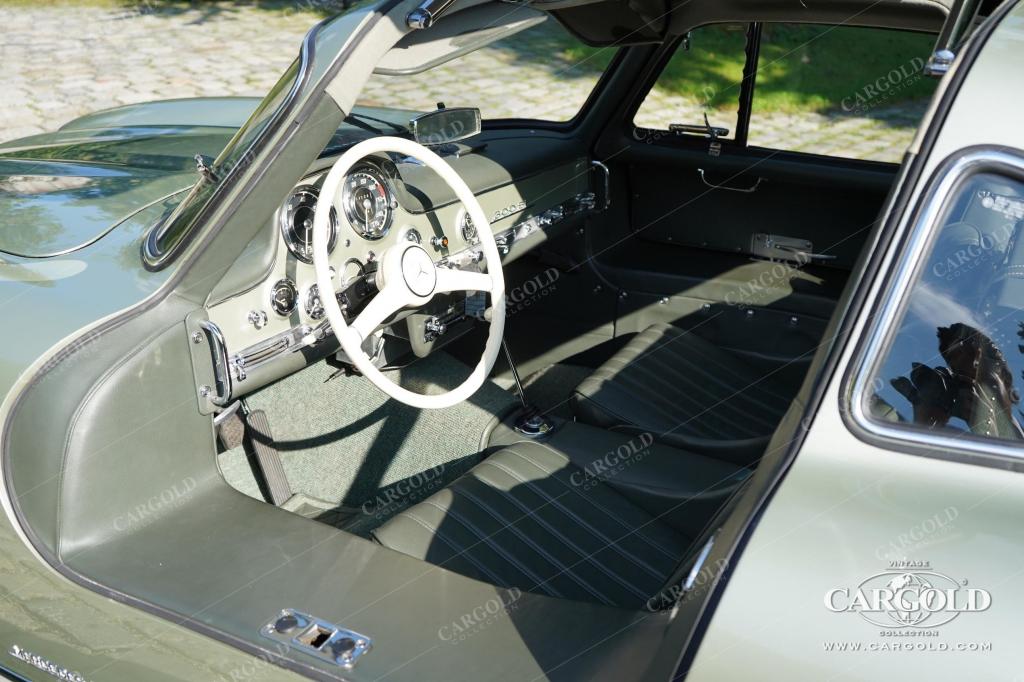 Cargold - Mercedes 300 SL Flügeltürer - Rudge, Vollrestauriert  - Bild 15