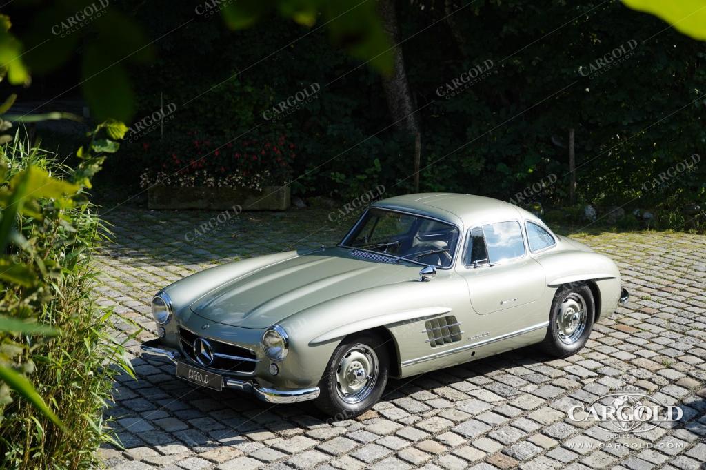 Cargold - Mercedes 300 SL Flügeltürer - Rudge, Vollrestauriert  - Bild 16