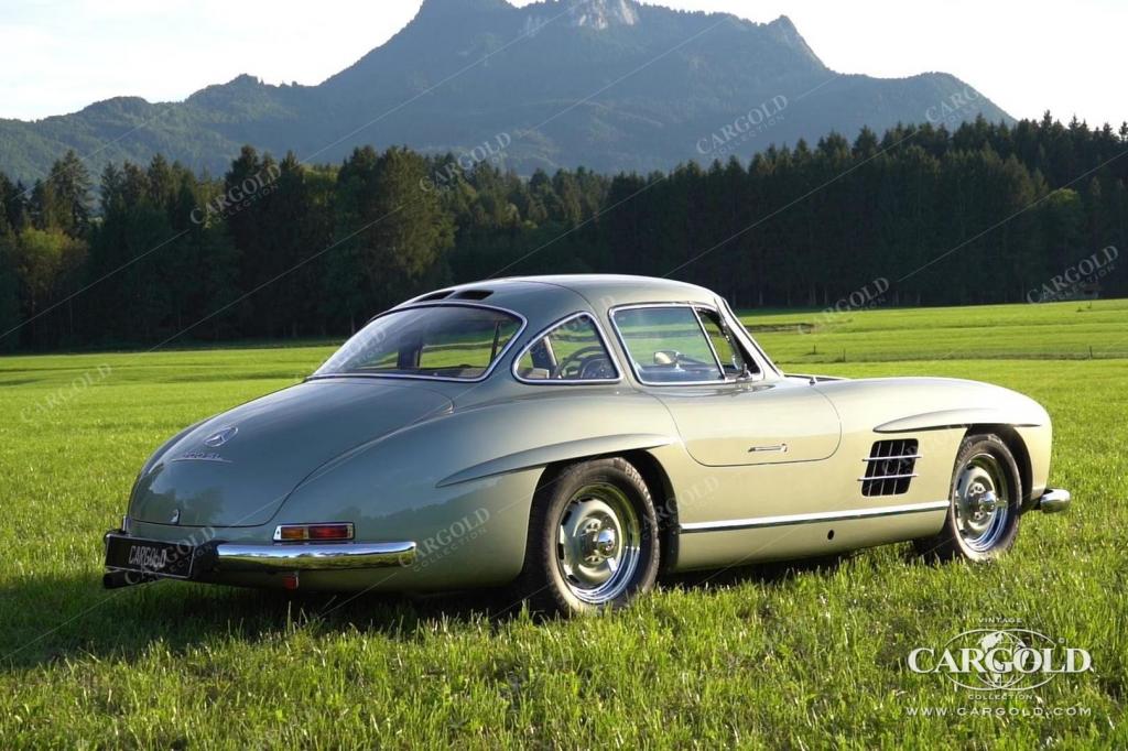 Cargold - Mercedes 300 SL Flügeltürer - Rudge, Vollrestauriert  - Bild 20