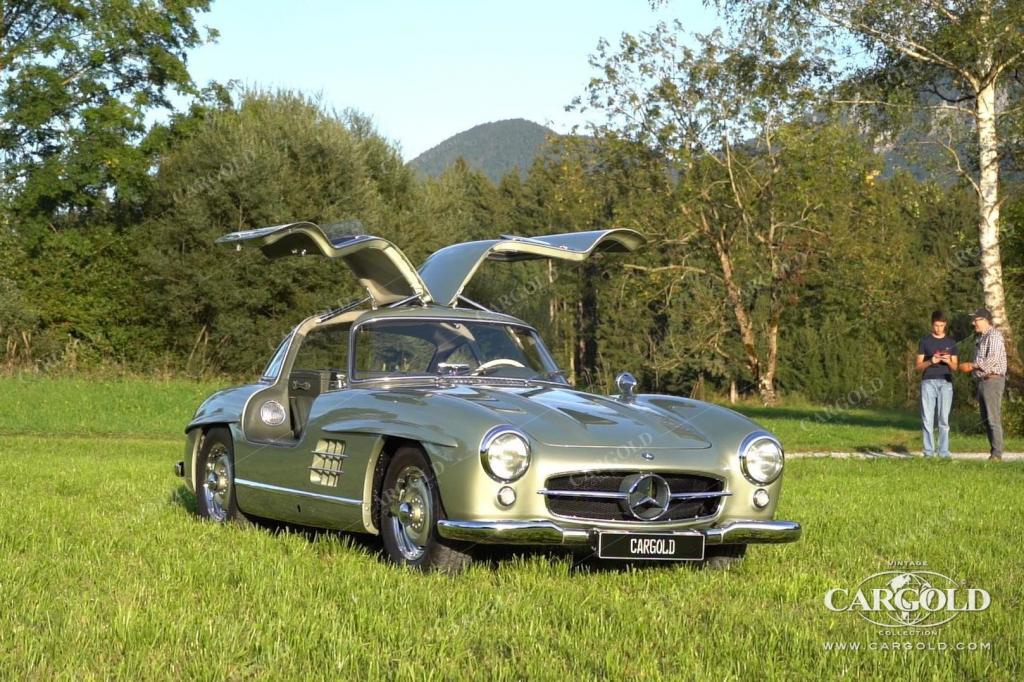 Cargold - Mercedes 300 SL Flügeltürer - Rudge, Vollrestauriert  - Bild 2