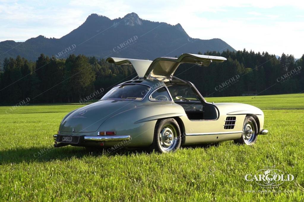 Cargold - Mercedes 300 SL Flügeltürer - Rudge, Vollrestauriert  - Bild 4