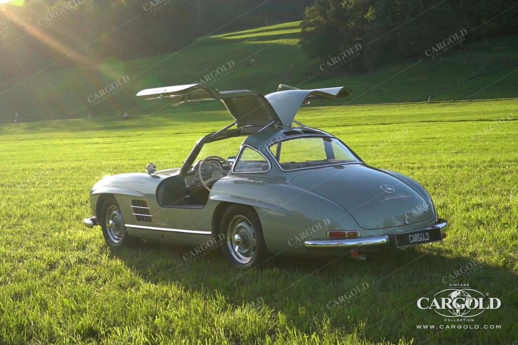 Cargold - Mercedes 300 SL Flügeltürer - Rudge, Vollrestauriert  - Bild 6