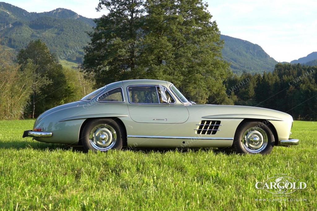 Cargold - Mercedes 300 SL Flügeltürer - Rudge, Vollrestauriert  - Bild 8