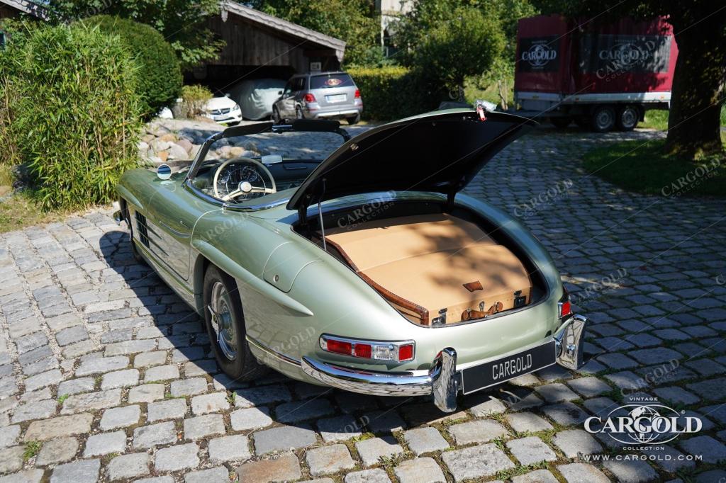 Cargold - Mercedes 300 SL Roadster - Factory Rudge Wheels  - Bild 10