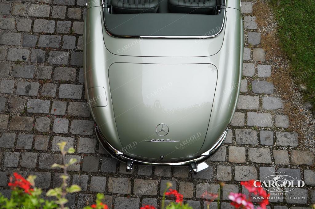 Cargold - Mercedes 300 SL Roadster - Factory Rudge Wheels  - Bild 14