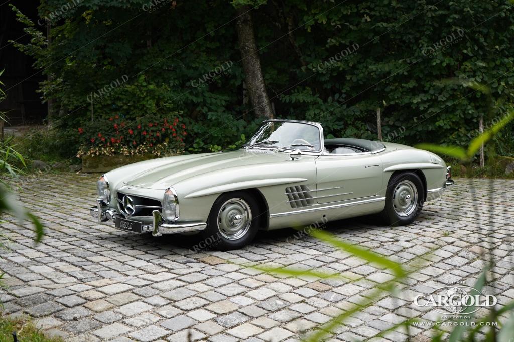 Cargold - Mercedes 300 SL Roadster - Factory Rudge Wheels  - Bild 24