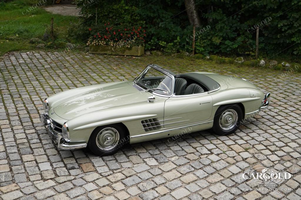 Cargold - Mercedes 300 SL Roadster - Factory Rudge Wheels  - Bild 29
