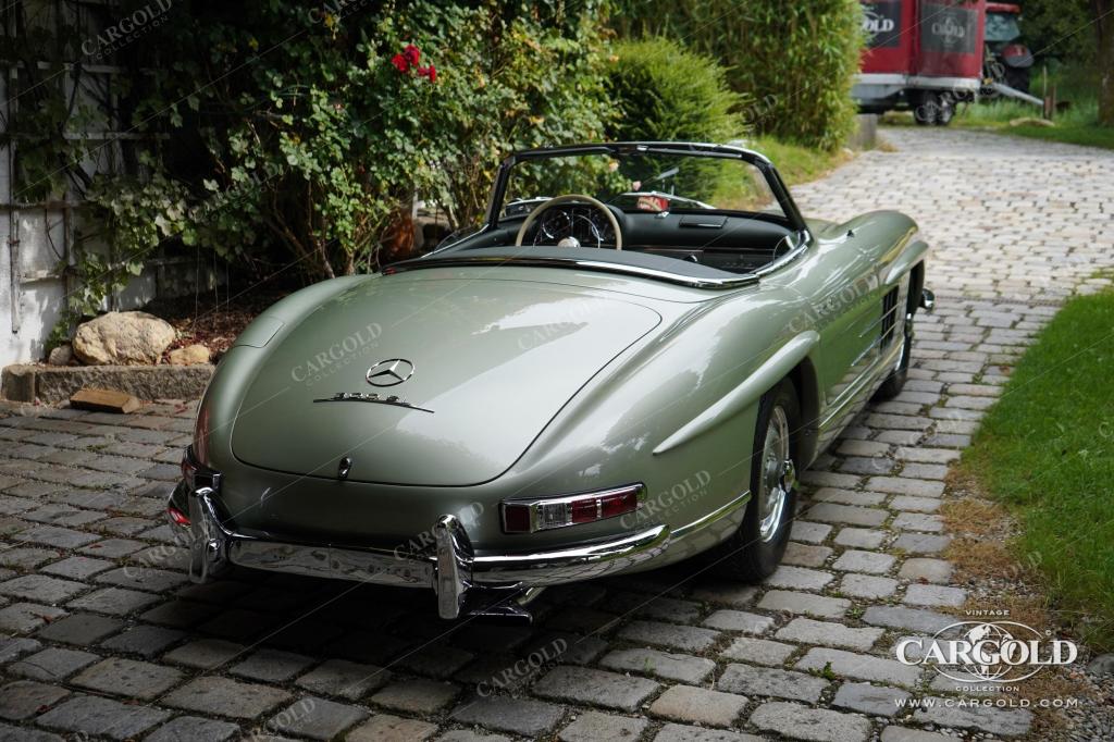 Cargold - Mercedes 300 SL Roadster - Factory Rudge Wheels  - Bild 2