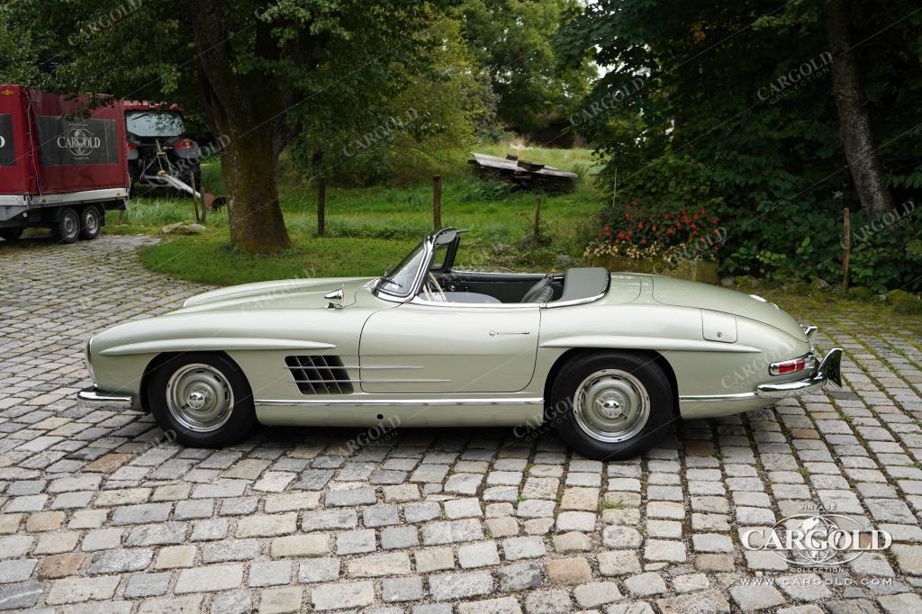 Cargold - Mercedes 300 SL Roadster - Factory Rudge Wheels  - Bild 35