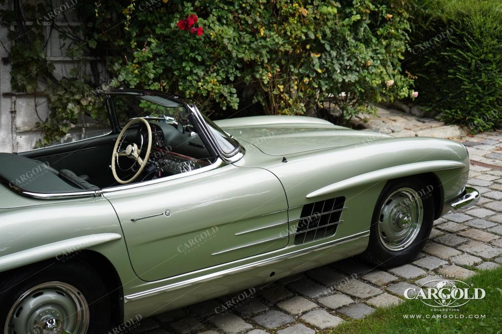 Cargold - Mercedes 300 SL Roadster - Factory Rudge Wheels  - Bild 38