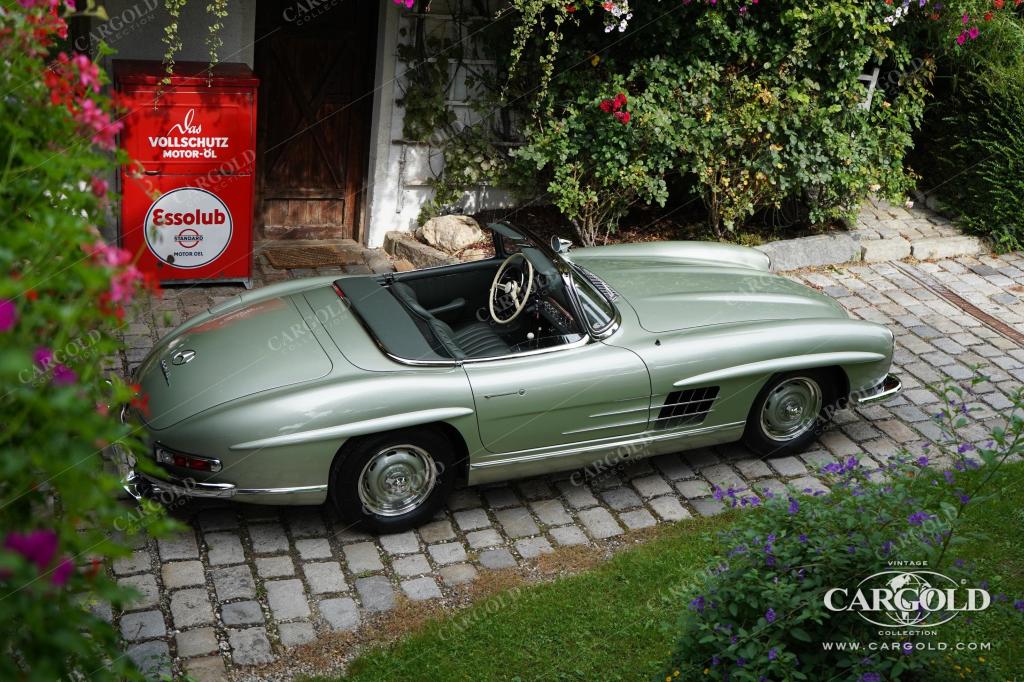 Cargold - Mercedes 300 SL Roadster - Factory Rudge Wheels  - Bild 41