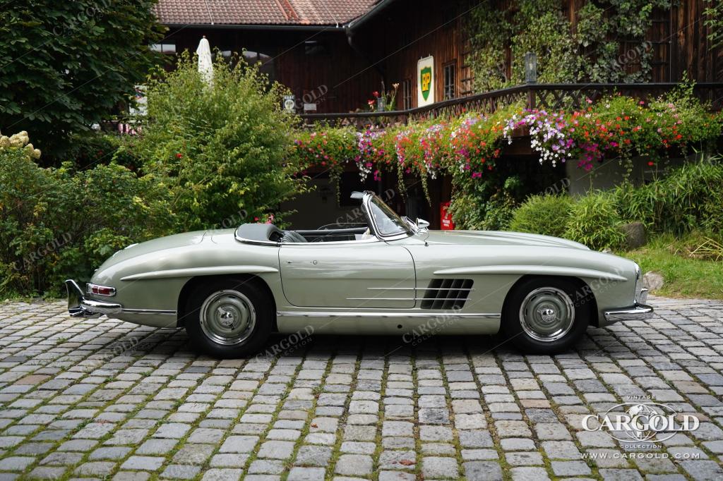 Cargold - Mercedes 300 SL Roadster - Factory Rudge Wheels  - Bild 4