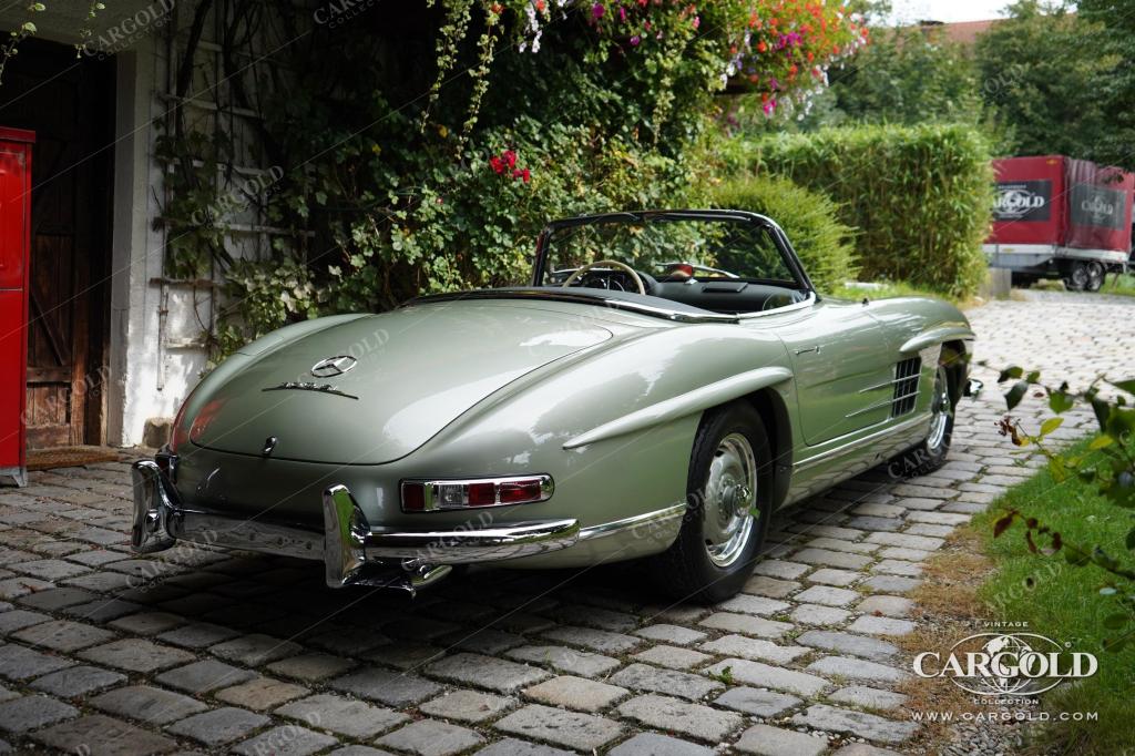 Cargold - Mercedes 300 SL Roadster - Factory Rudge Wheels  - Bild 52