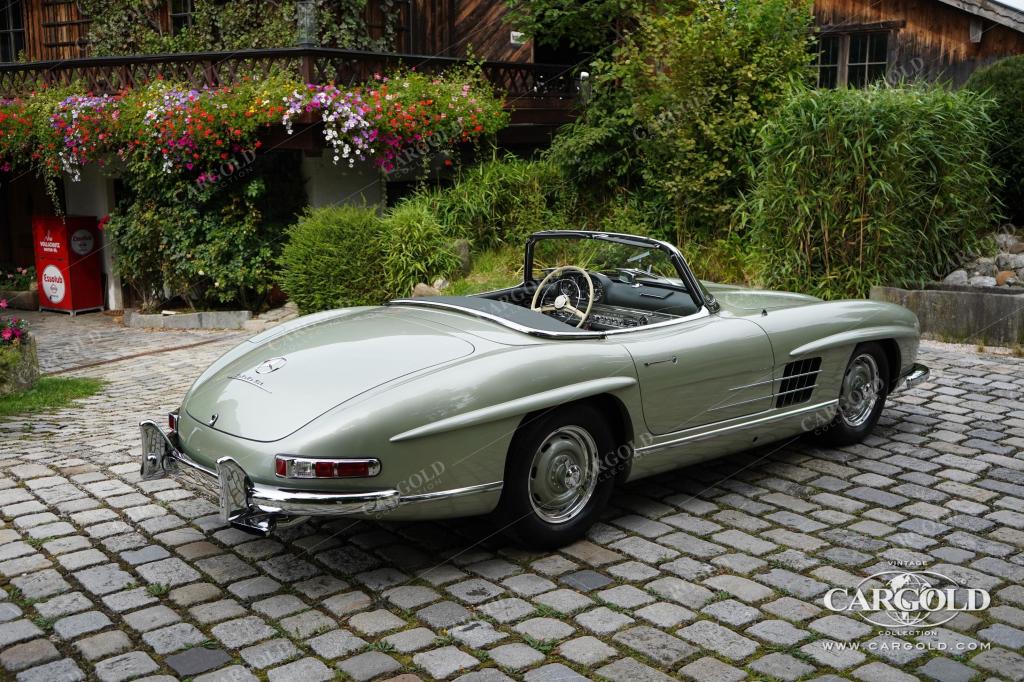 Cargold - Mercedes 300 SL Roadster - Factory Rudge Wheels  - Bild 8