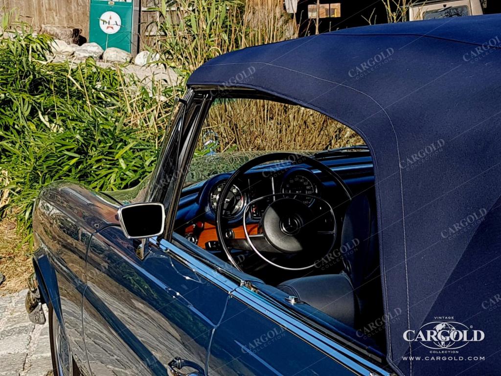Cargold - Mercedes 280 SE Cabriolet - Farbrarität / Erstleder!   - Bild 12