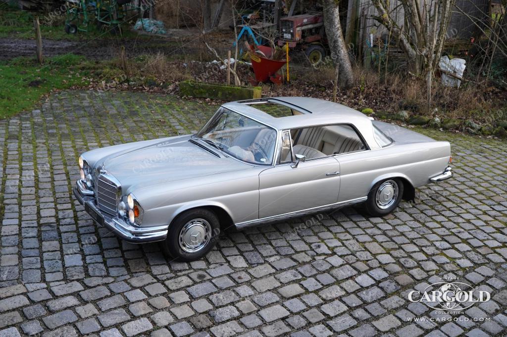 Cargold - Mercedes 280 SE Coupe - erst 46.500km / Handschalter / 1. Hand  - Bild 11