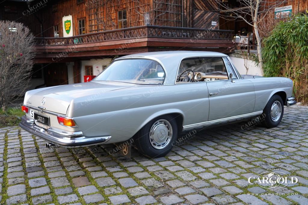 Cargold - Mercedes 280 SE Coupe - erst 46.500km / Handschalter / 1. Hand  - Bild 14