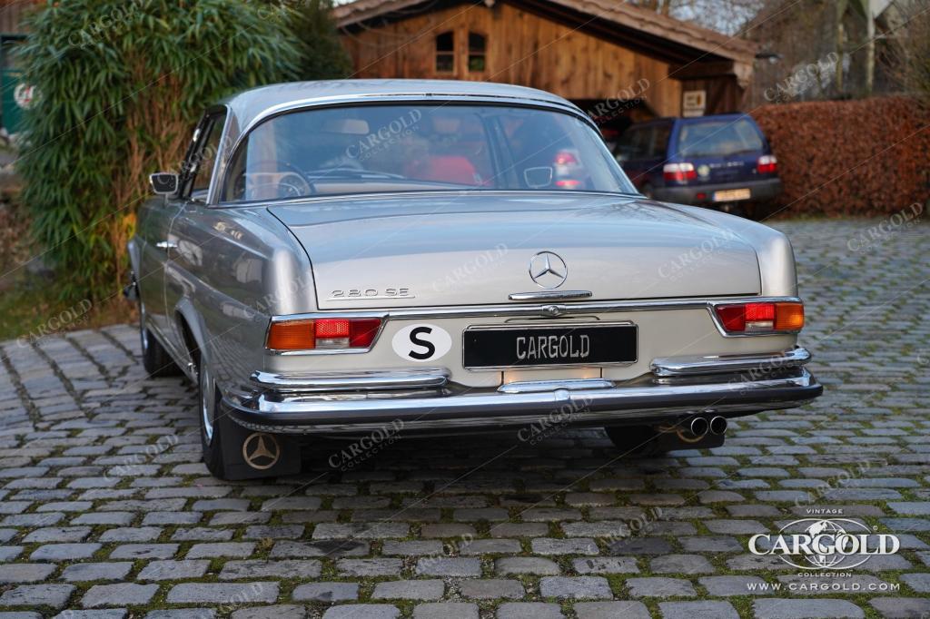 Cargold - Mercedes 280 SE Coupe - erst 46.500km / Handschalter / 1. Hand  - Bild 18