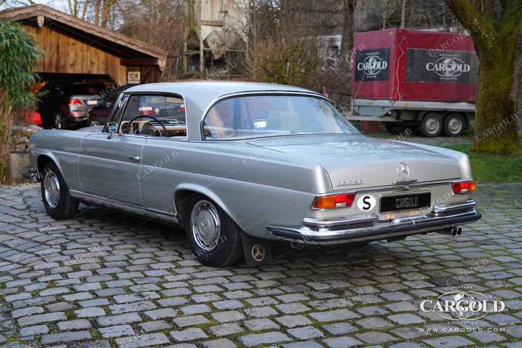 Cargold - Mercedes 280 SE Coupe - erst 46.500km / Handschalter / 1. Hand  - Bild 3