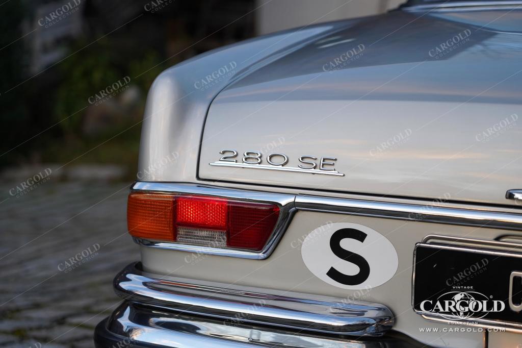 Cargold - Mercedes 280 SE Coupe - erst 46.500km / Handschalter / 1. Hand  - Bild 7