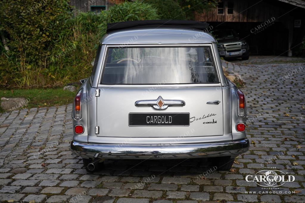 Cargold - Borgward Isabella Combi - Rarität mit Faltdach  - Bild 14