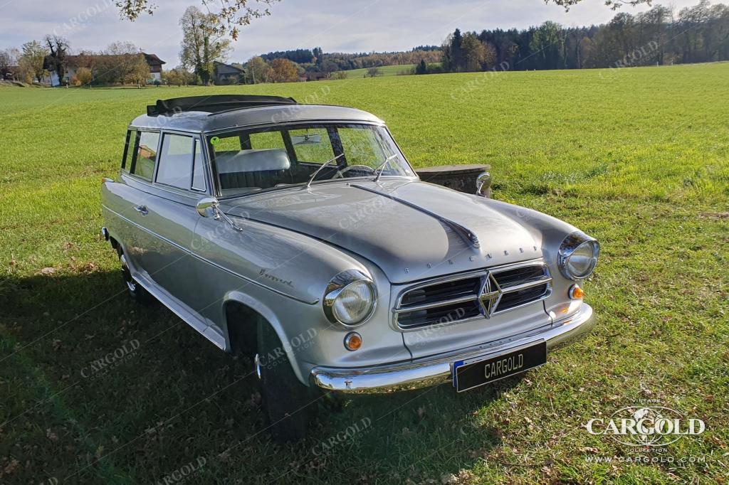 Cargold - Borgward Isabella Combi - Rarität mit Faltdach  - Bild 16