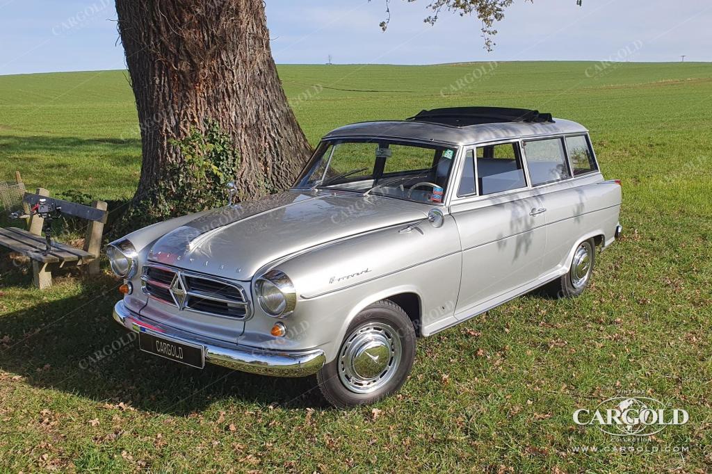 Cargold - Borgward Isabella Combi - Rarität mit Faltdach  - Bild 18