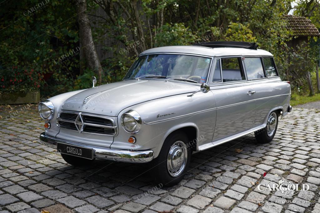 Cargold - Borgward Isabella Combi - Rarität mit Faltdach  - Bild 20