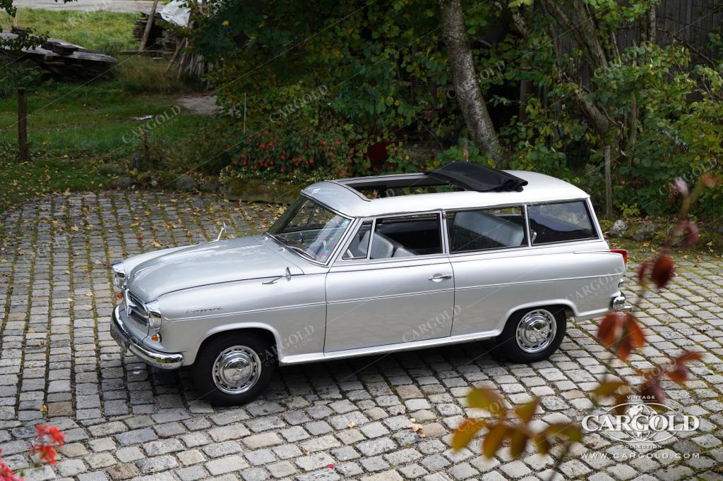 Cargold - Borgward Isabella Combi - Rarität mit Faltdach  - Bild 22