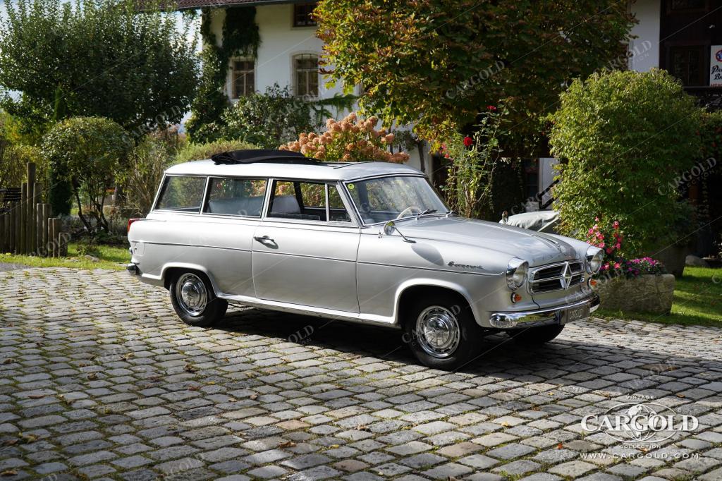 Cargold - Borgward Isabella Combi - Rarität mit Faltdach  - Bild 27