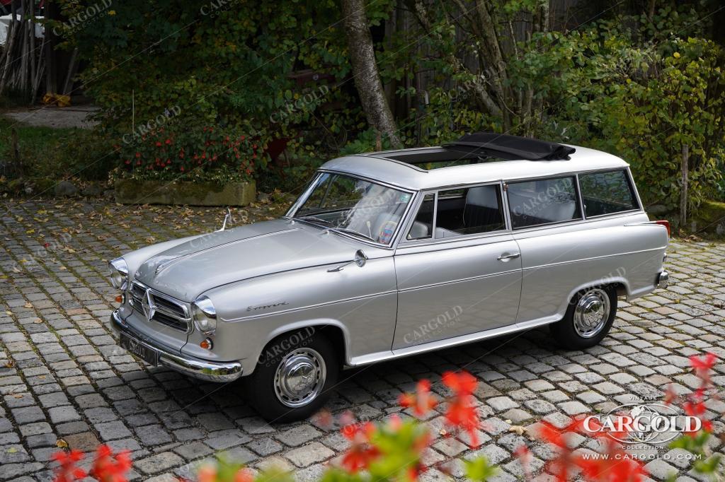 Cargold - Borgward Isabella Combi - Rarität mit Faltdach  - Bild 29