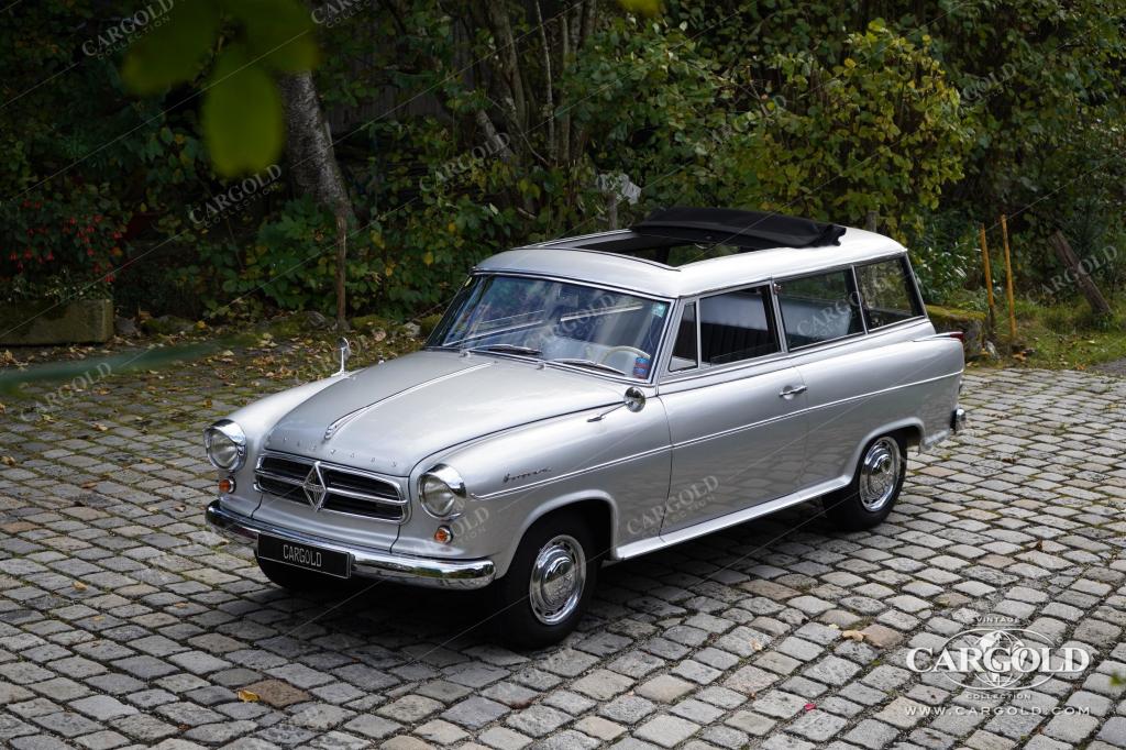 Cargold - Borgward Isabella Combi - Rarität mit Faltdach  - Bild 8