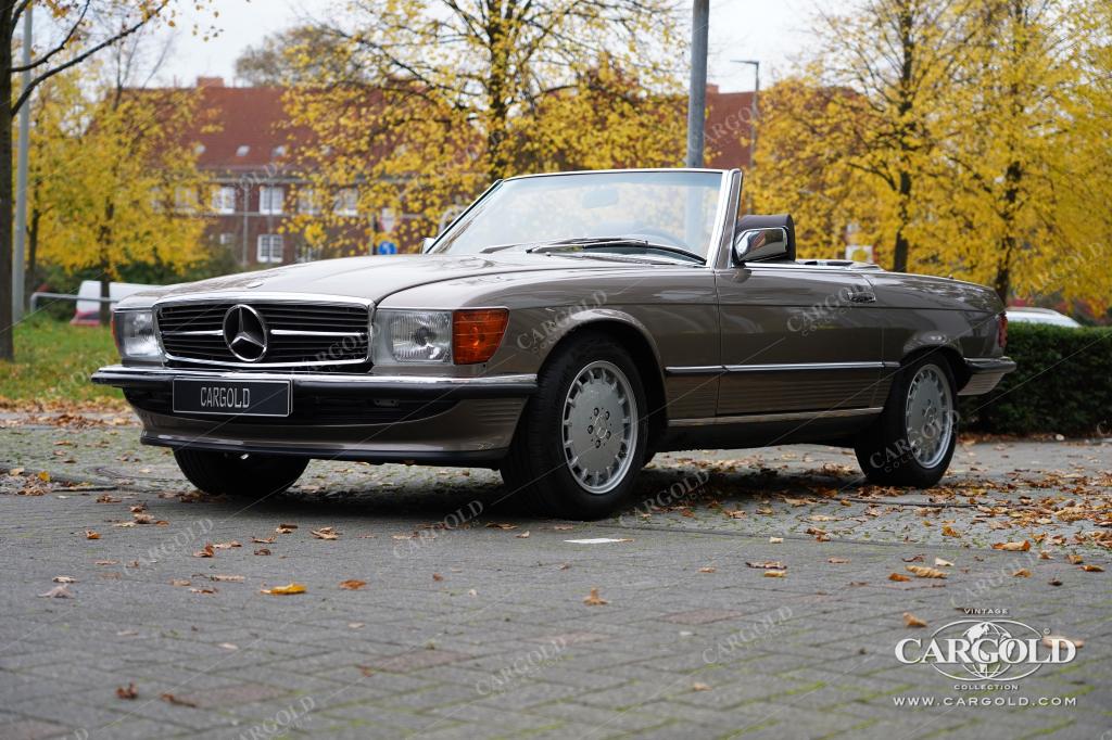Cargold - Mercedes 560 SL -  Impalabraun, erst 71740 km   - Bild 0