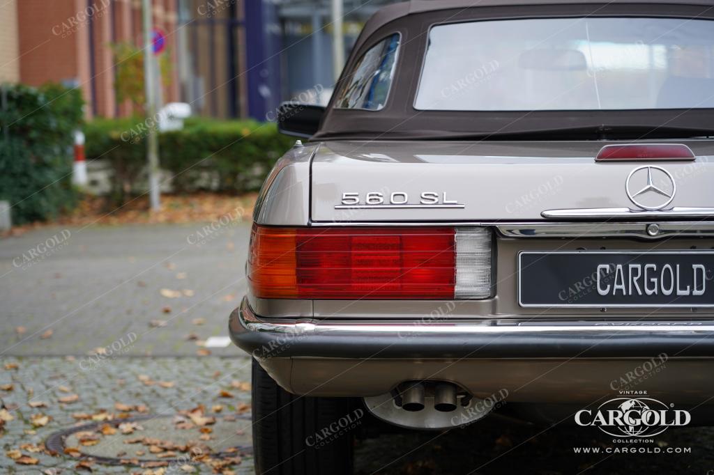 Cargold - Mercedes 560 SL -  Impalabraun, erst 71740 km   - Bild 12