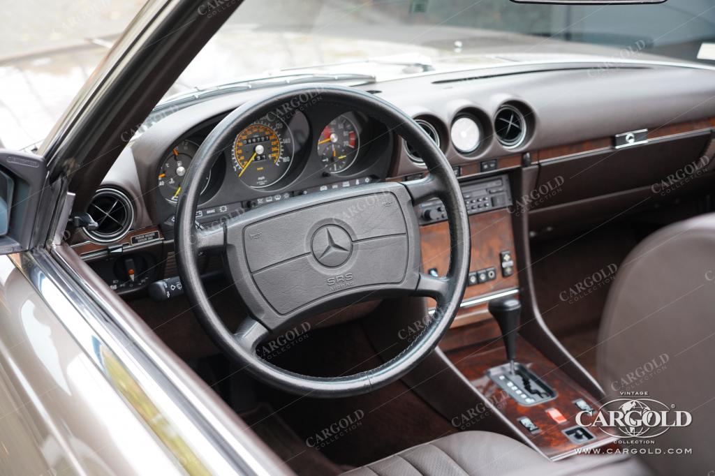 Cargold - Mercedes 560 SL -  Impalabraun, erst 71740 km   - Bild 1