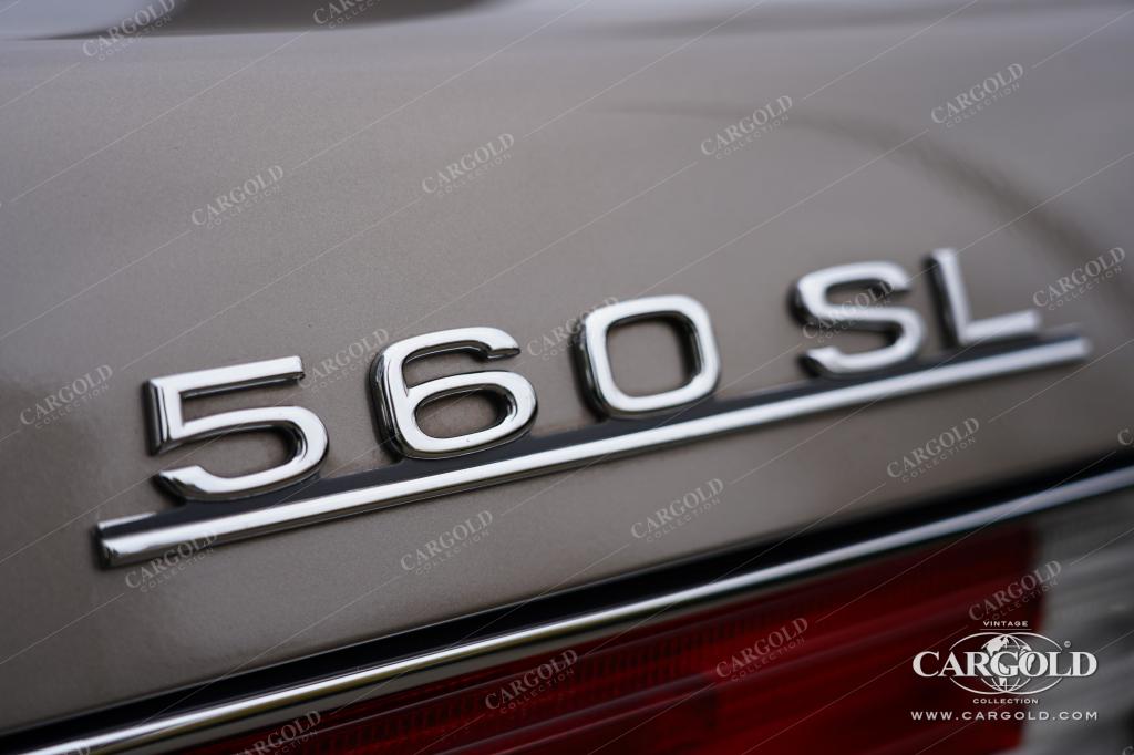 Cargold - Mercedes 560 SL -  Impalabraun, erst 71740 km   - Bild 23