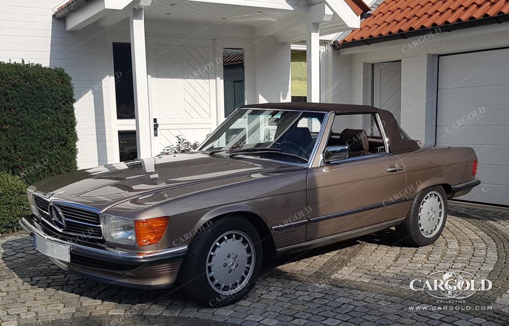 Cargold - Mercedes 560 SL -  Impalabraun, erst 71740 km   - Bild 2