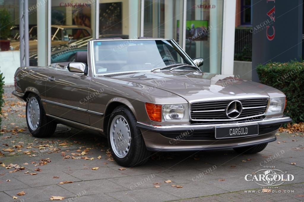 Cargold - Mercedes 560 SL -  Impalabraun, erst 71740 km   - Bild 9