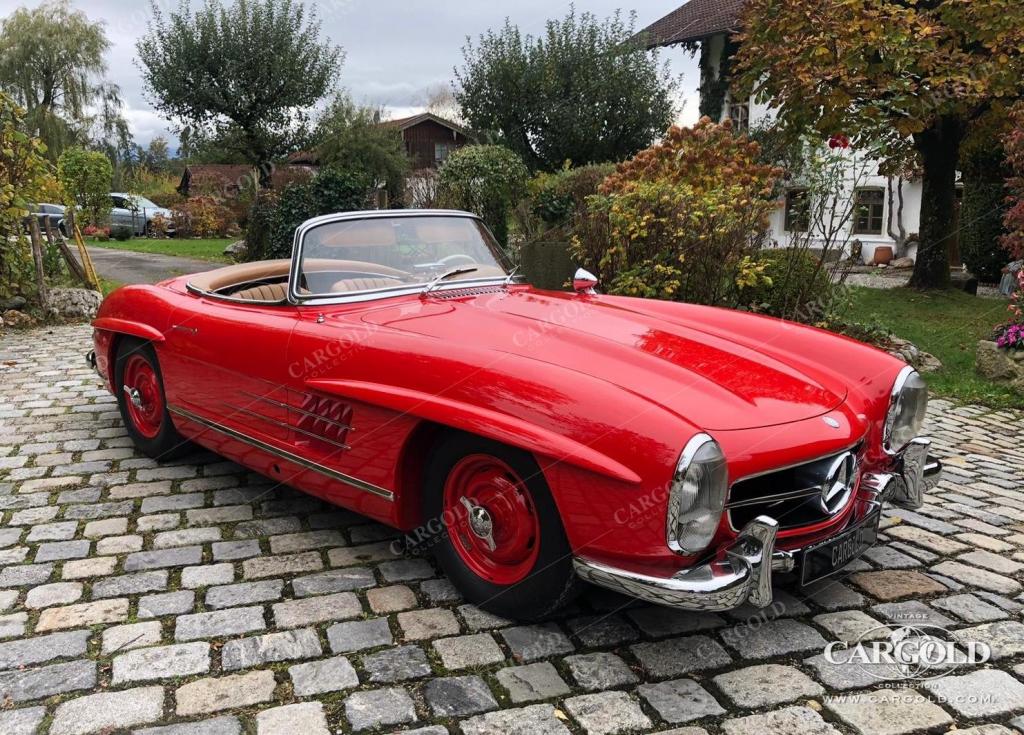 Cargold - Mercedes 300 SL Roadster - Matching Numbers, Rudge  - Bild 17