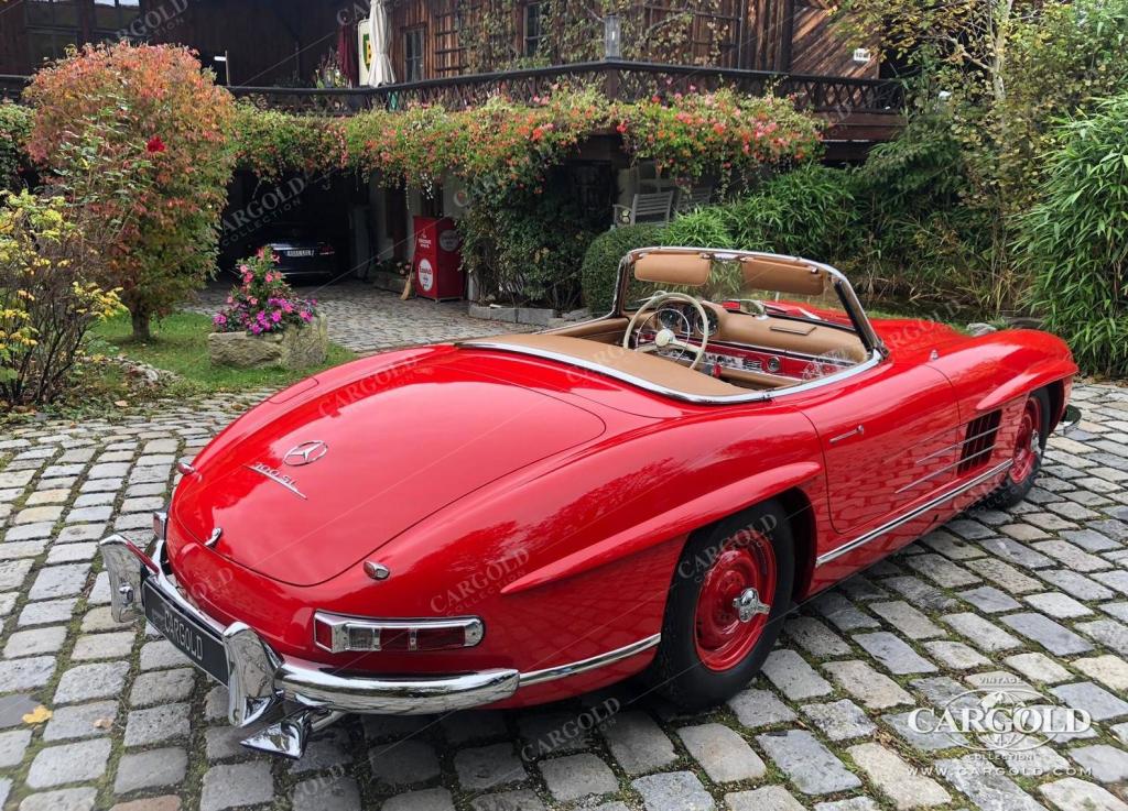 Cargold - Mercedes 300 SL Roadster - Matching Numbers, Rudge  - Bild 2