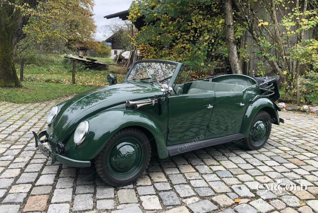 Cargold - VW Hebmüller Cabrio - Polizei-Einsatzfahrzeug  - Bild 0