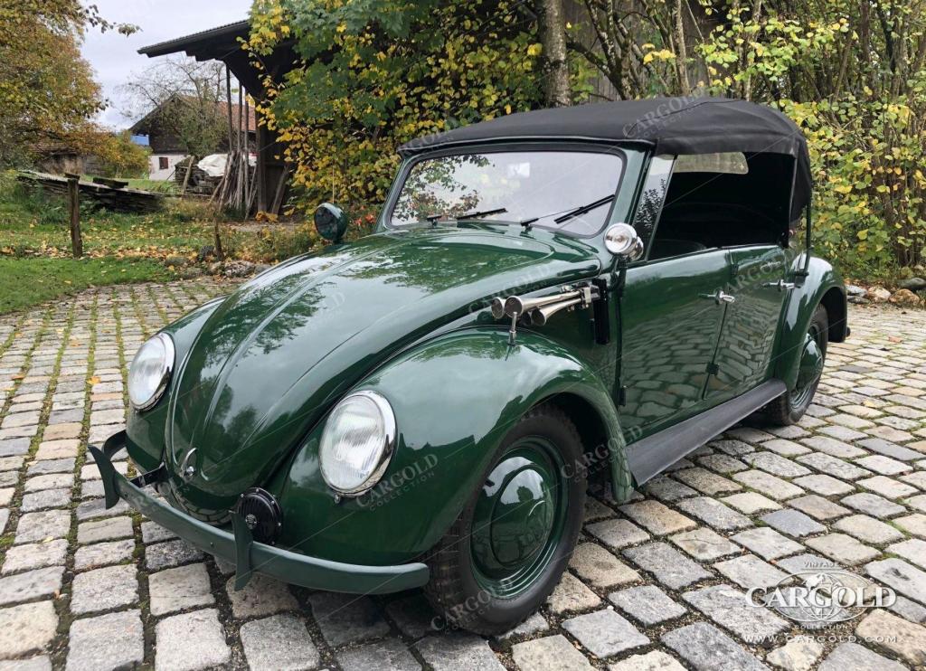 Cargold - VW Hebmüller Cabrio - Polizei-Einsatzfahrzeug  - Bild 11