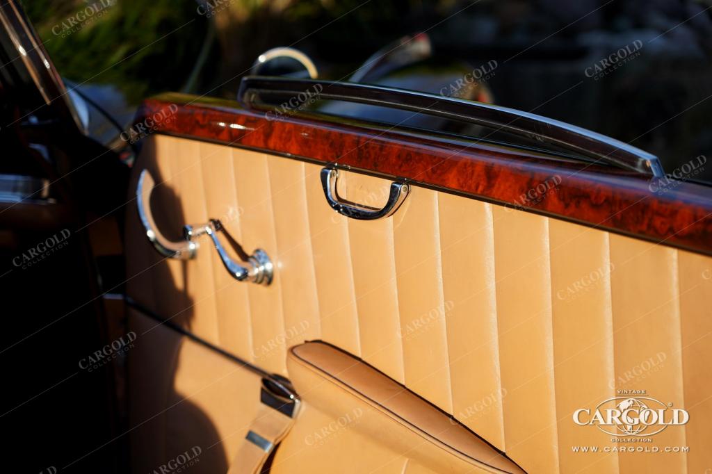 Cargold - Mercedes 300 S Cabriolet - 1A Authentisch / Erstes Leder!  - Bild 4